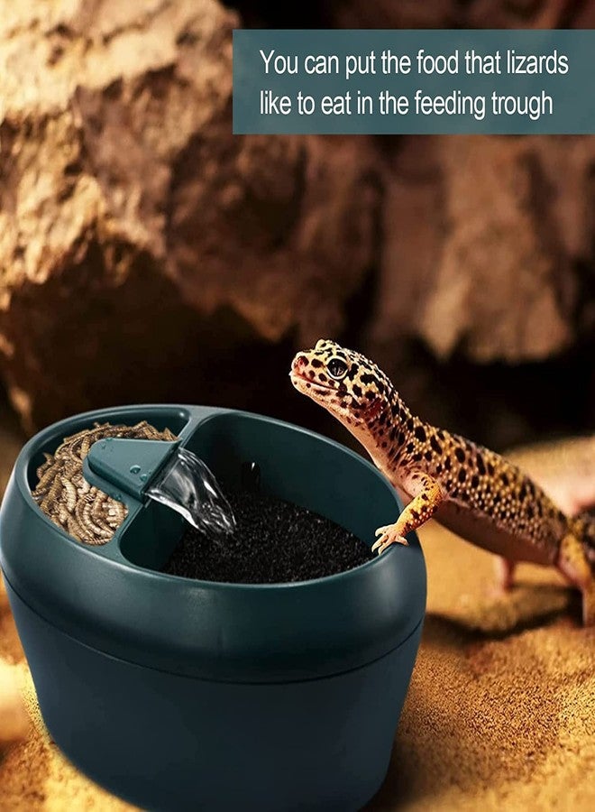 MIDOGAT Reptile Chameleon Waterfall Drinking Fountain, Chameleon Water Dripper Food Bowl Water Cantina for Amphibians Insects Lizard Turtle Snake Frog Gecko - Image 4